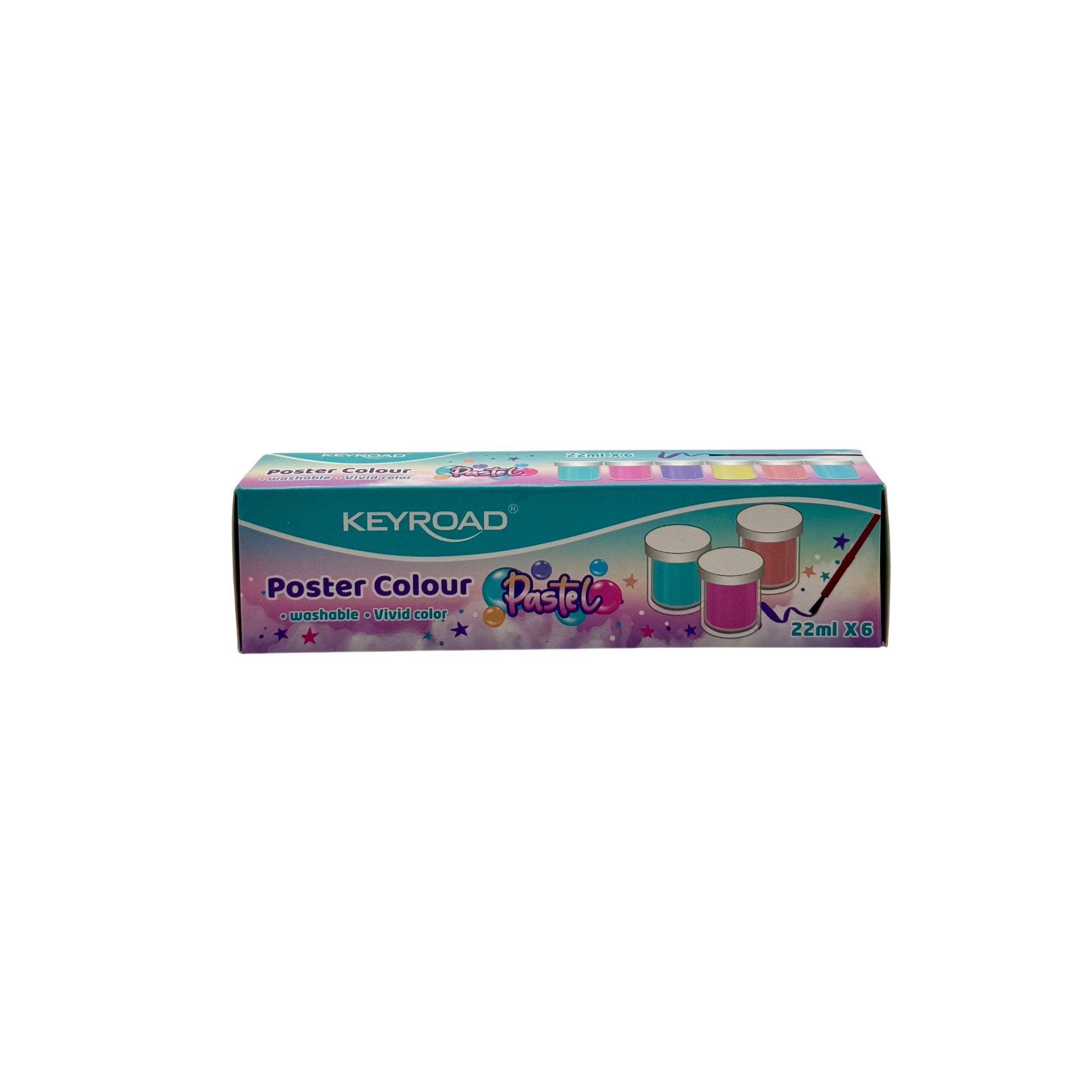 Keyroad Plastic Painting Set Multicolor 6 Pcs 3+