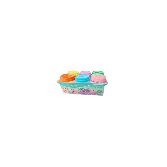 Keyroad Modeling Dough, 6 Pastel Colors