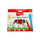 Keyroad Wax Crayons Plastic Multicolor Duo Tip Design 12 Pcs