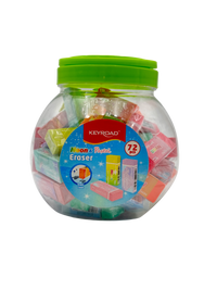 Keyroad Plastic Eraser Set Multicolor 3 Pcs 3+