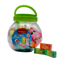 Keyroad Plastic Eraser Set Multicolor 3 Pcs 3+