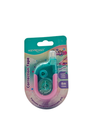 Keyroad Plastic Correction Tape Multicolor 3+