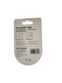 Keyroad Plastic Correction Tape Multicolor 3+