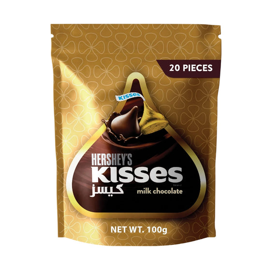 Hersheys Kisses Milk Chocolate 100 gm