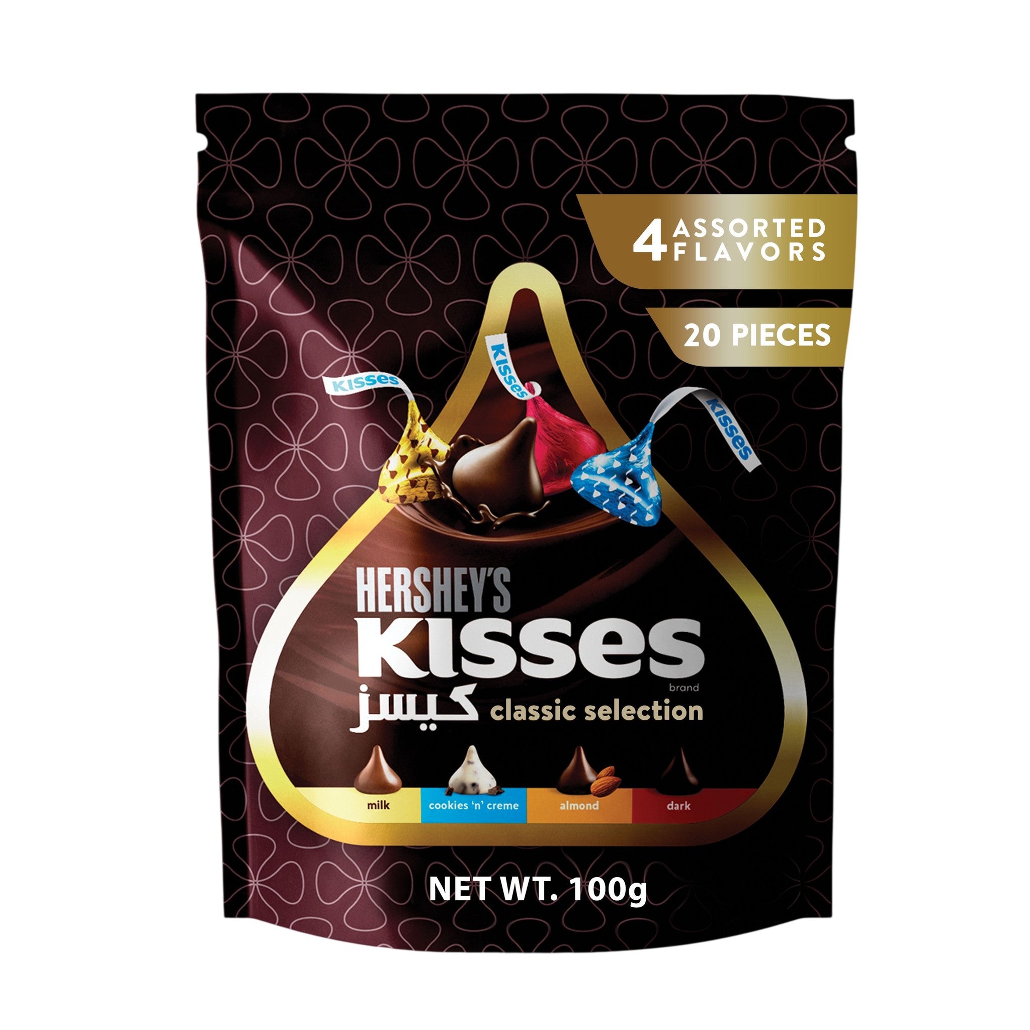 Hersheys Kisses Assorted Chocolates 100 gm