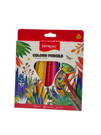 Keyroad Colored Pencil Plastic Multicolor 24 Pcs 3+