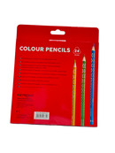 Keyroad Colored Pencil Plastic Multicolor 24 Pcs 3+