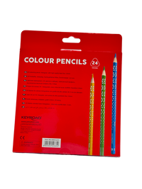 Keyroad Colored Pencil Plastic Multicolor 24 Pcs 3+