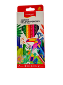 Keyroad Colored Pencil Set Multicolor Plastic 12 Pcs