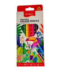 Keyroad Colored Pencil Set Multicolor Plastic 12 Pcs