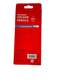 Keyroad Colored Pencil Set Multicolor Plastic 12 Pcs
