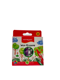 Keyroad Wax Crayons Plastic Multicolor 24 Pcs 3+