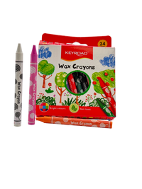 Keyroad Wax Crayons Plastic Multicolor 24 Pcs 3+