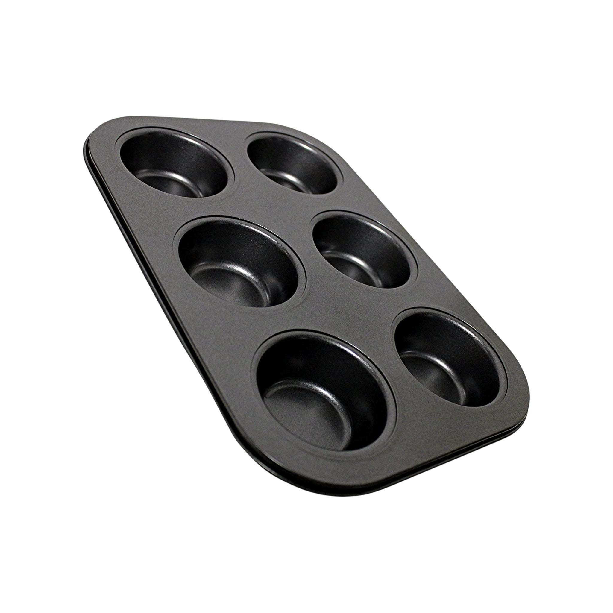Muffin Pan 100% Carbon Steel Black 26.5 CM