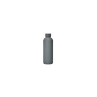 Insulated Water Bottle 80% Stainless Steel 20% Plastic Grey