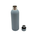Insulated Water Bottle 80% Stainless Steel 20% Plastic Grey