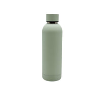 Insulated Water Bottle 80% Stainless Steel 20% Plastic Olive