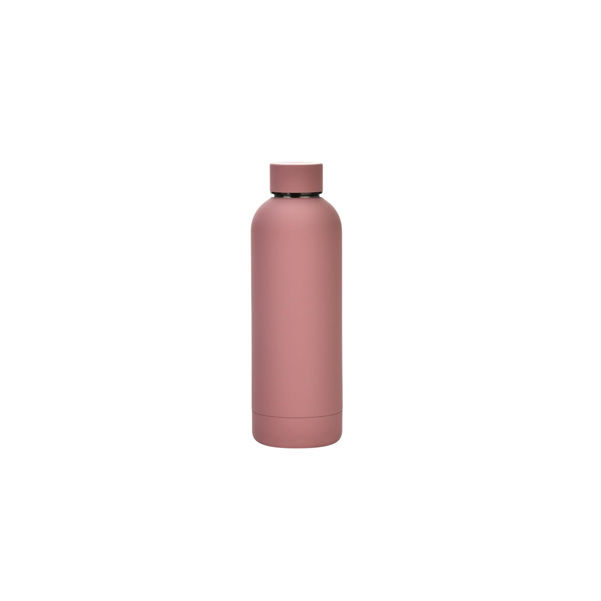 Insulated Water Bottle 80% Stainless Steel 20% Plastic Peach