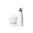 Soap Dispenser 50% PS 50% PP White 21 X 16 X 7 CM