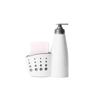 Soap Dispenser 50% PS 50% PP White 21 X 16 X 7 CM