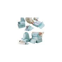 Storage Box Container 100% Polyester Blue 28.9 X 7.6 X 18.9