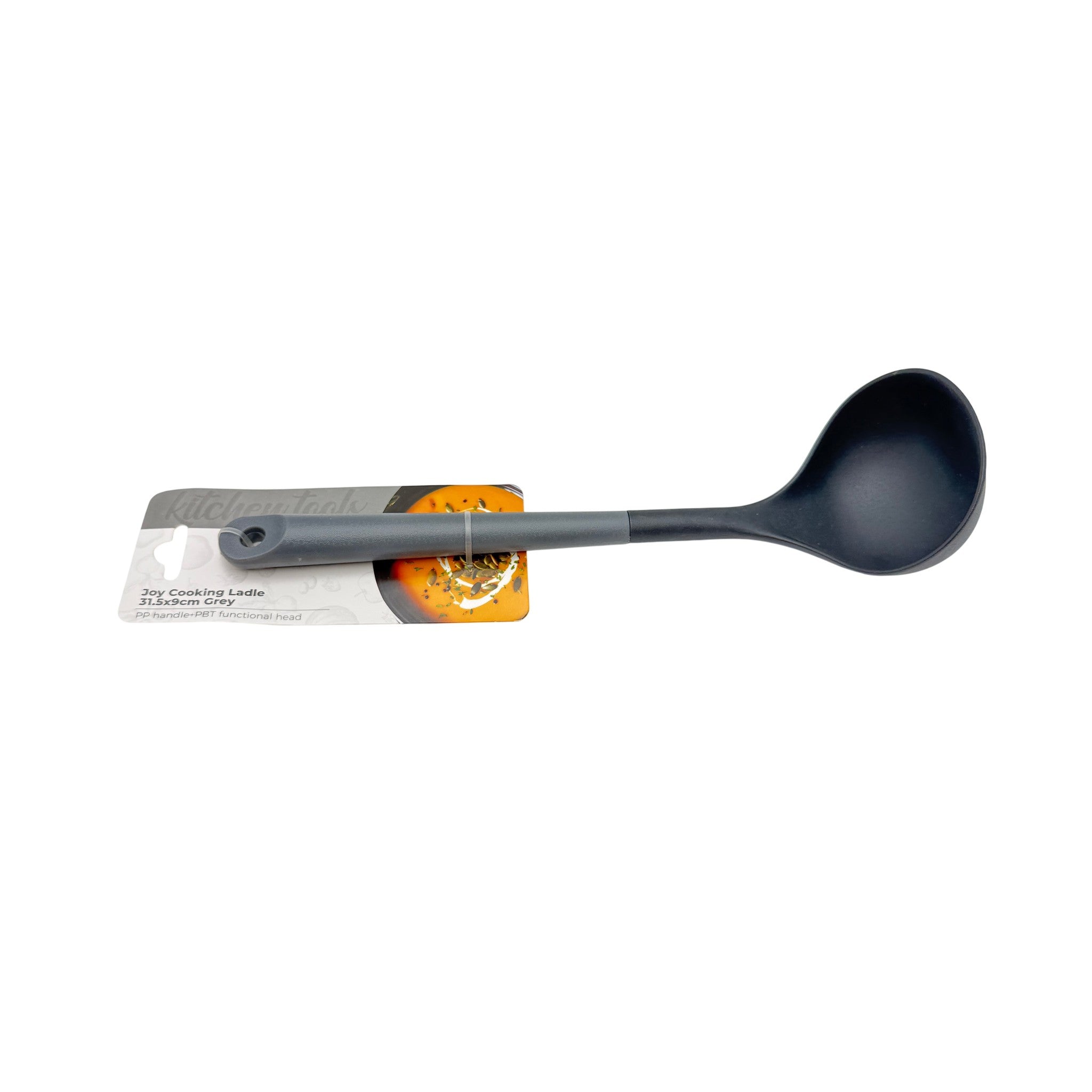 Ladle Kitchen Utensil 50% PP 50% PBT Grey 31.5 X 9 CM
