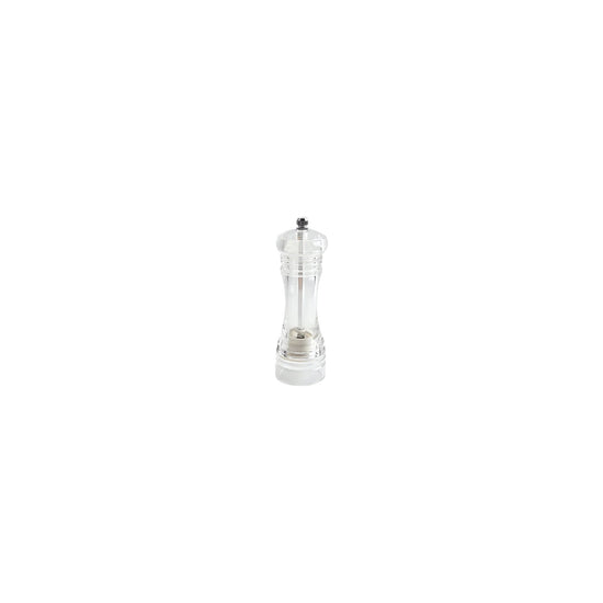 Ceramic Regular Acrylic Pepper Grinder 15 cm Clear