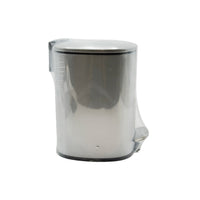 Open Top Steel Waste Bin Grey 3000 ML 1 Pcs