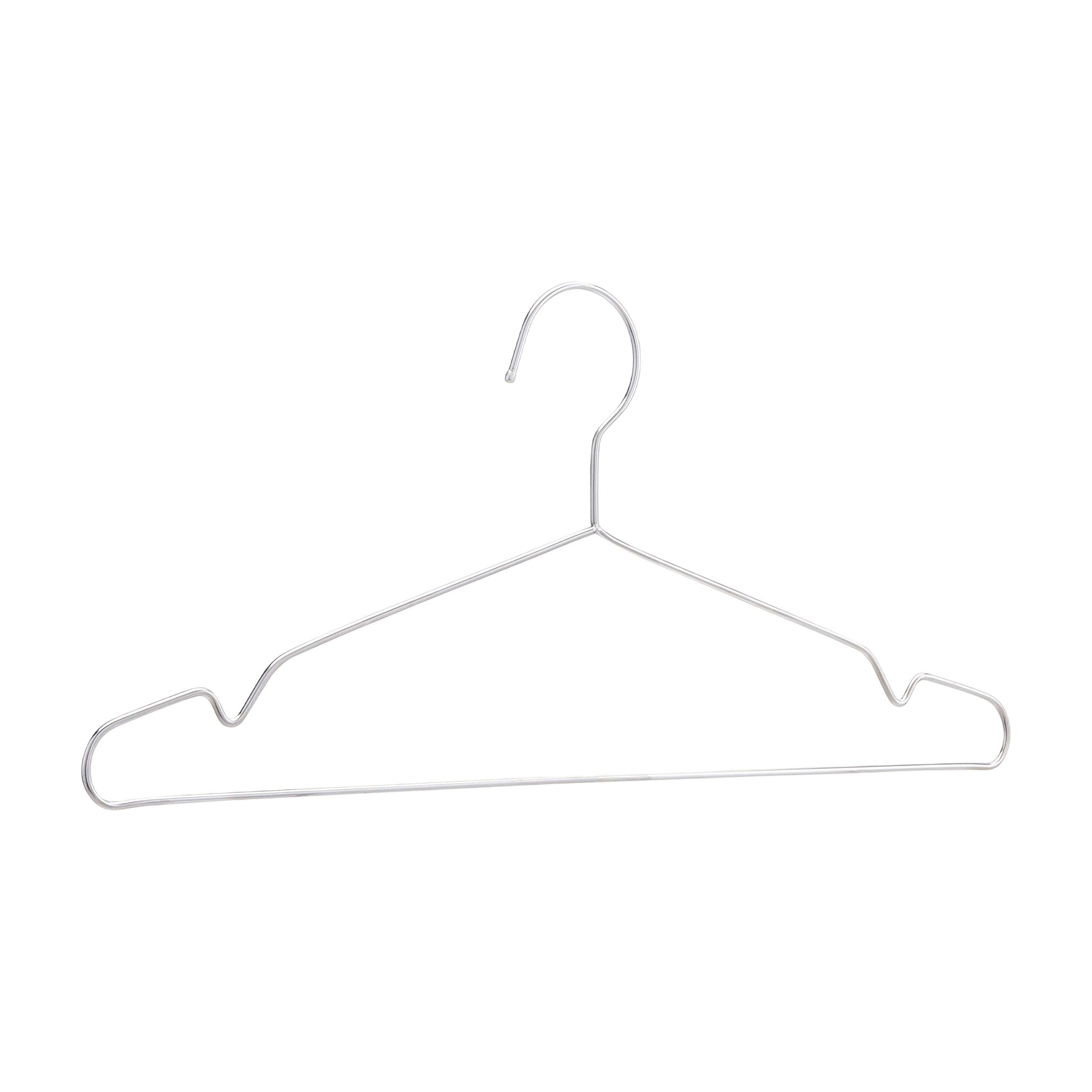 Plastic Clothes Hanger 95% PVC Grey 5 Pcs
