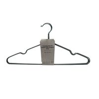 Plastic Clothes Hanger 95% PVC Grey 5 Pcs