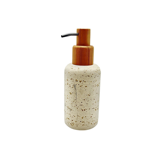 Spar Beige Soap Dispenser 7 x 7 x 18 cm