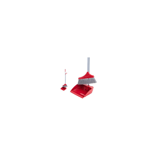 Liao Dustpan and Brush Set Long Handle