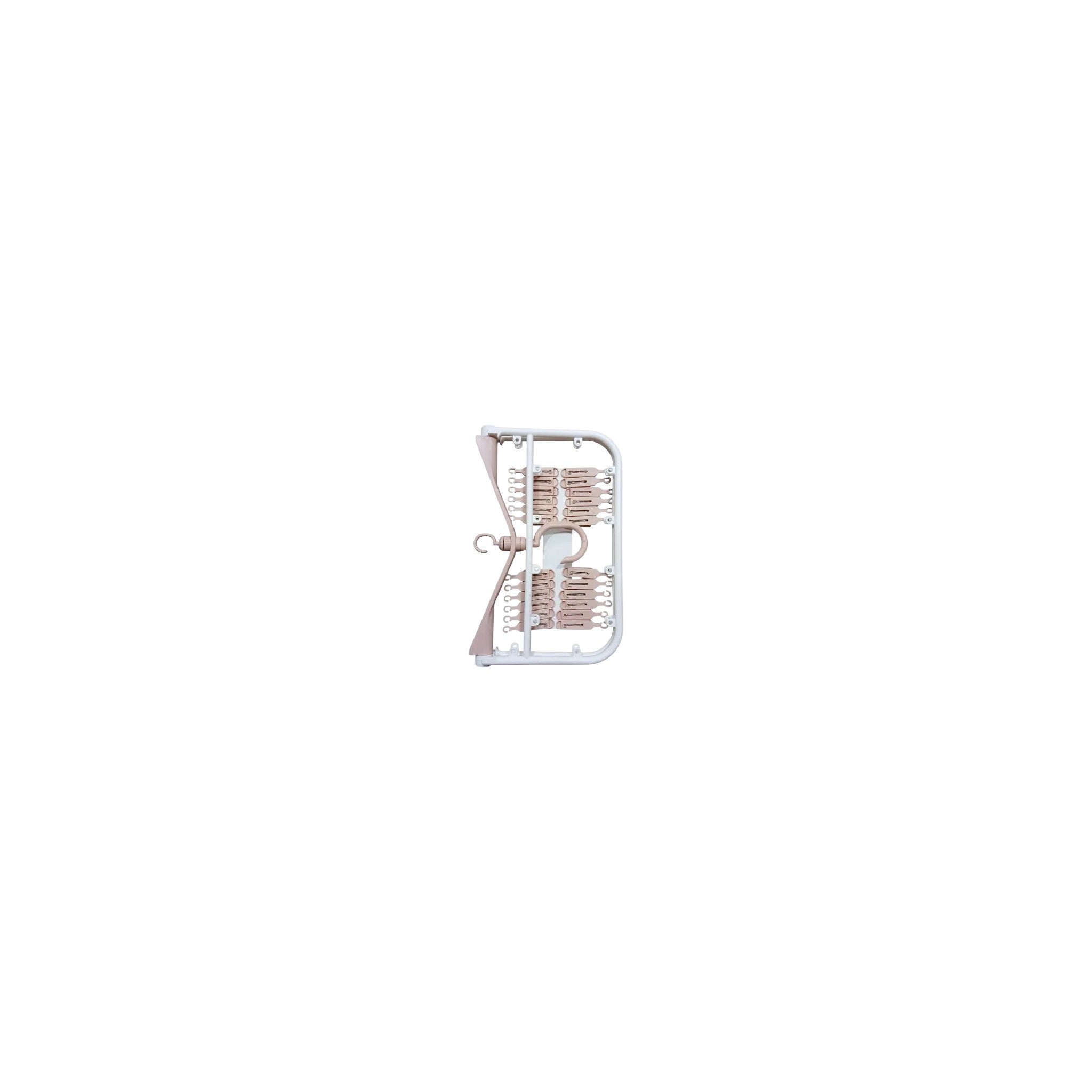 24-Peg Square Folding Laundry Drying Hanger