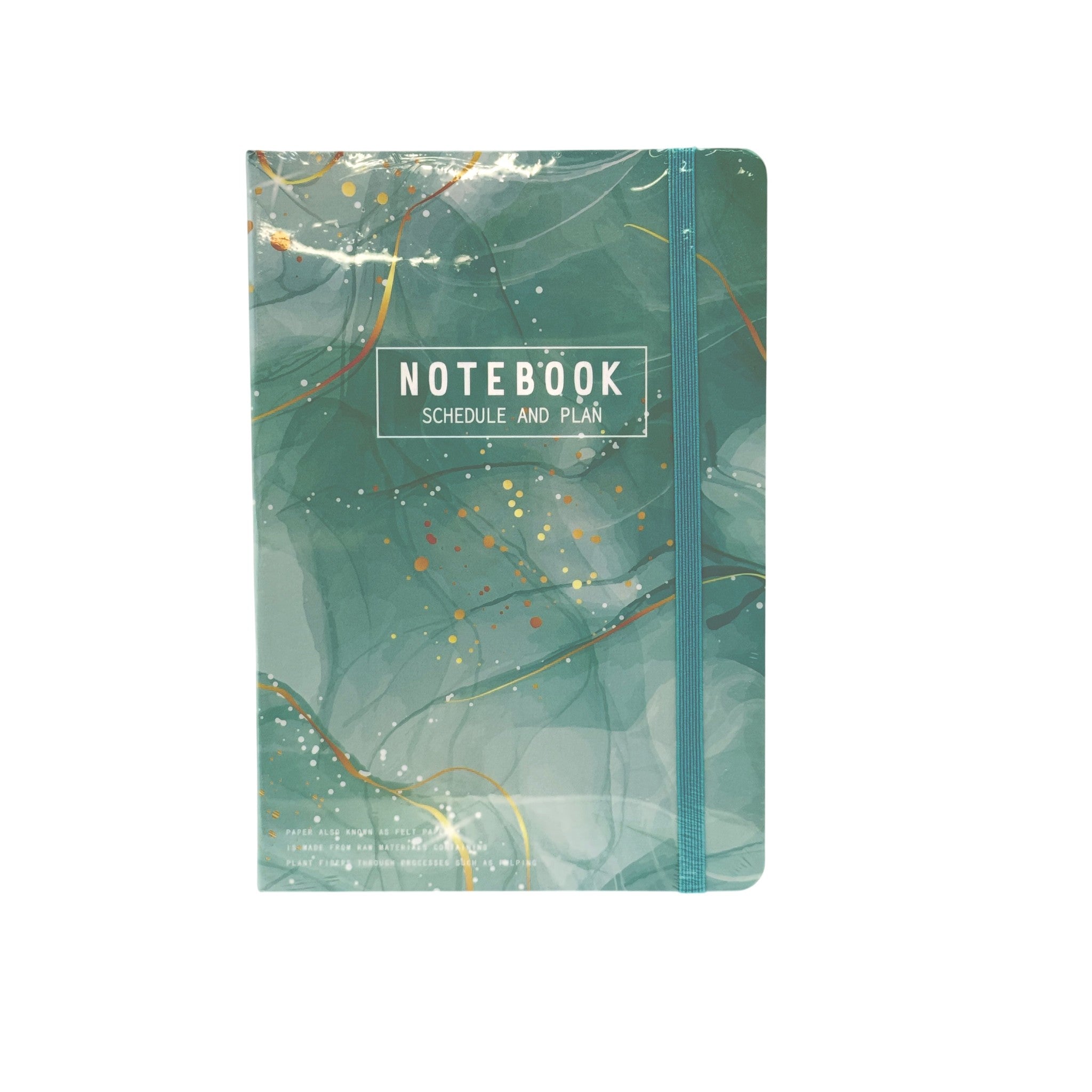 A5 Notebook With Elastic Band Paper Multicolor 14.5x21 CM 3+