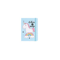 A7 Notebook With Elastic Band Paper Multicolor 7.5x10.5 CM 3