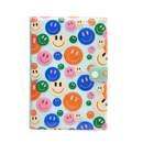 A5 Eva Rubber Cover Notebook Multicolor 15x21.5 CM 3+