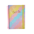 A5 Plastic Coil Notebook Paper White 14.8x21 CM 3+