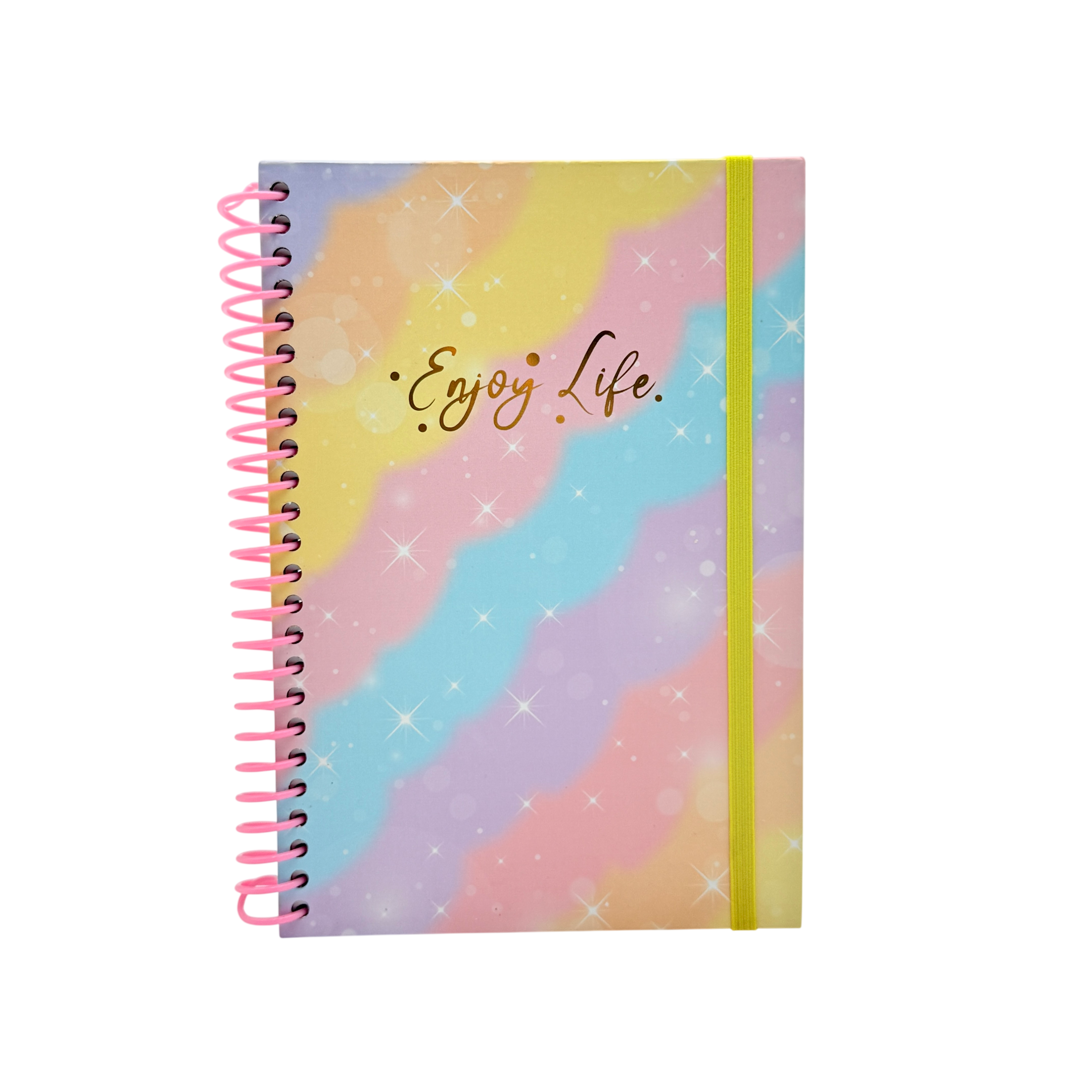 A5 Plastic Coil Notebook Paper White 14.8x21 CM 3+
