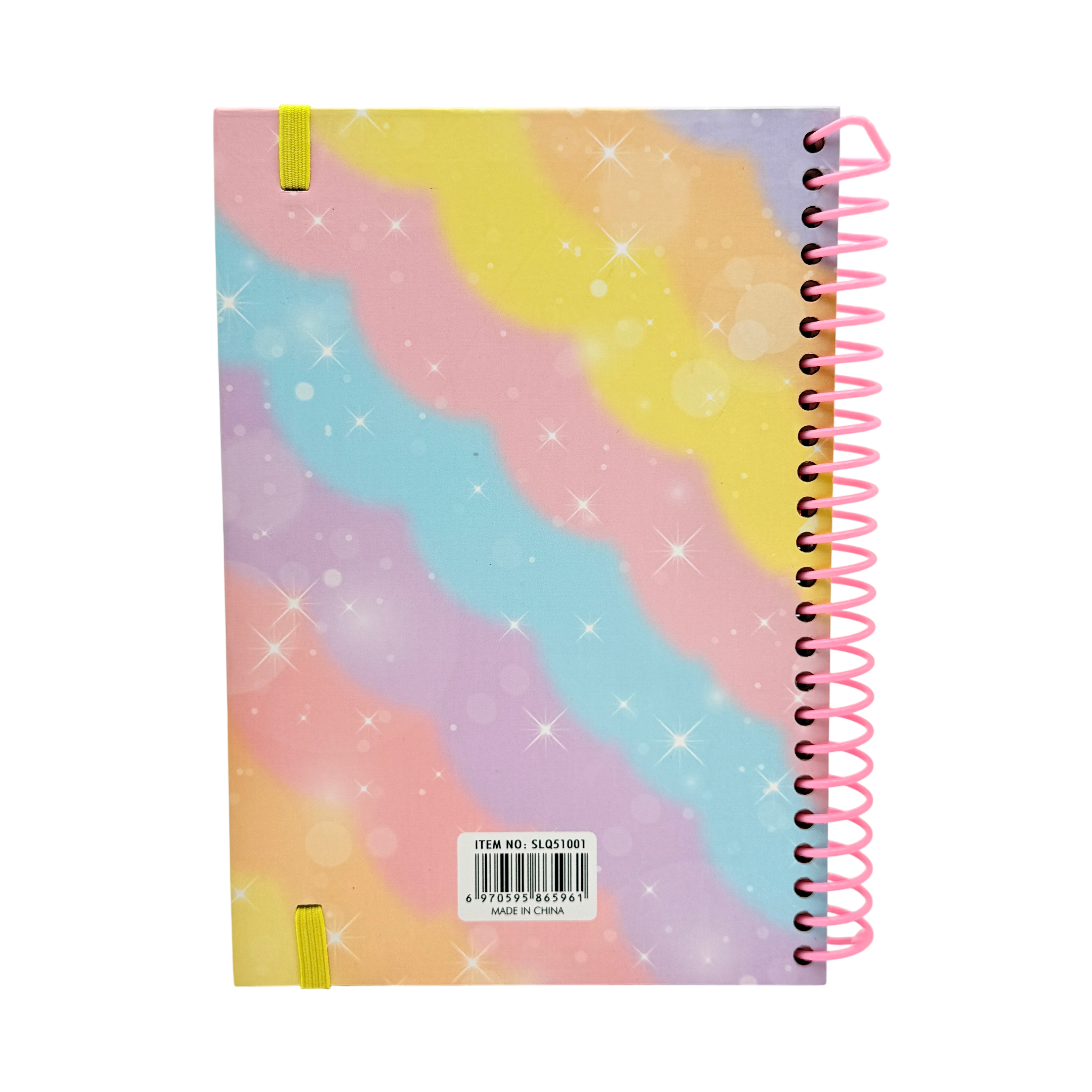 A5 Plastic Coil Notebook Paper White 14.8x21 CM 3+