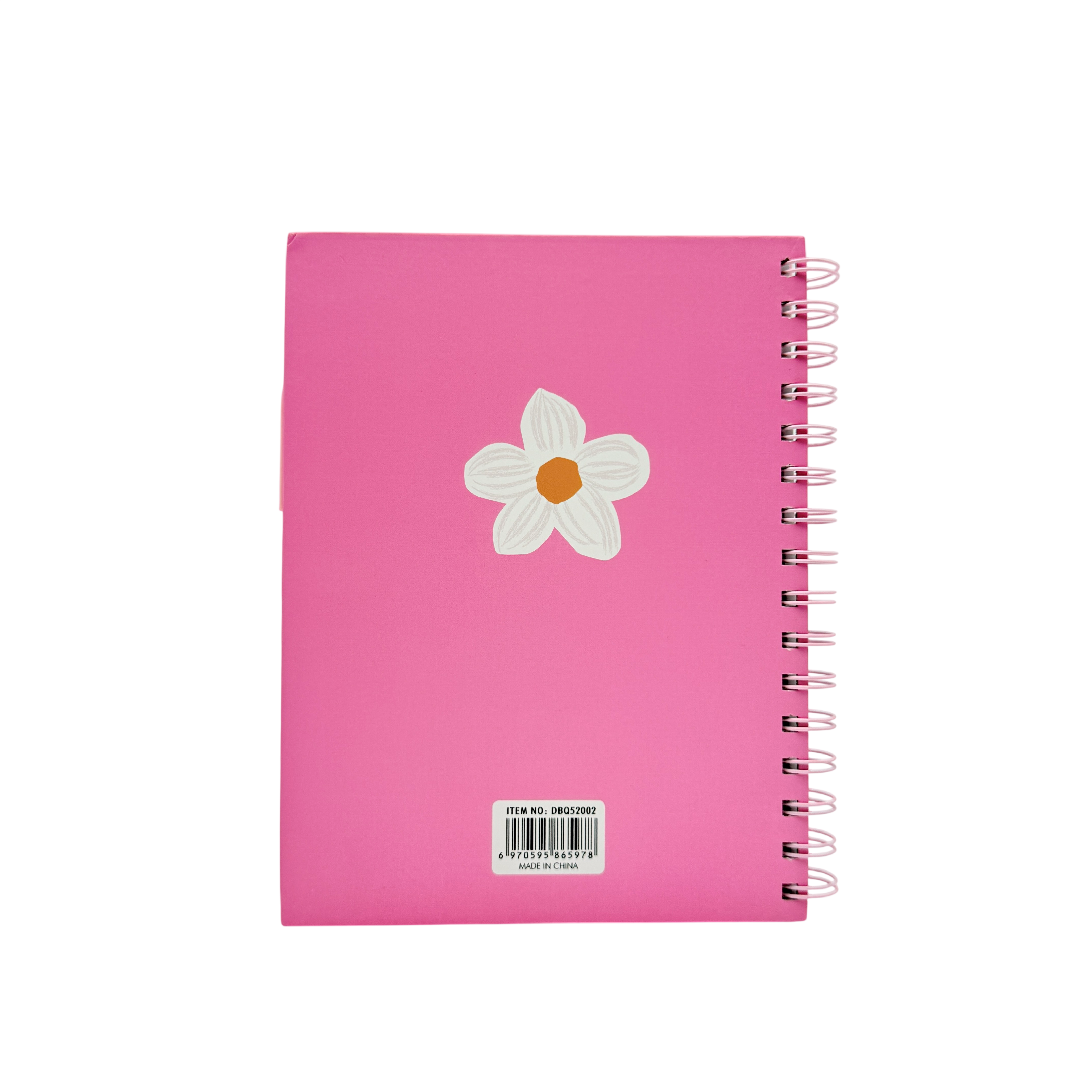 A5 Notebook Paper Pink 14.8x21x1 CM 3+