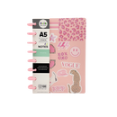 A5 Discbound Notebook Paper Multicolor 14.5 X 21 CM 3+