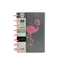A5 Discbound Notebook Paper Multicolor 14.5 X 21 CM 3+