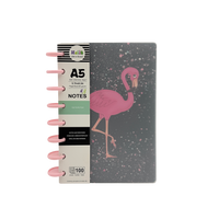 A5 Discbound Notebook Paper Multicolor 14.5 X 21 CM 3+