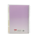 Notebook B5 Plastic Purple 17.5x25.2 CM 3 Pcs 3+