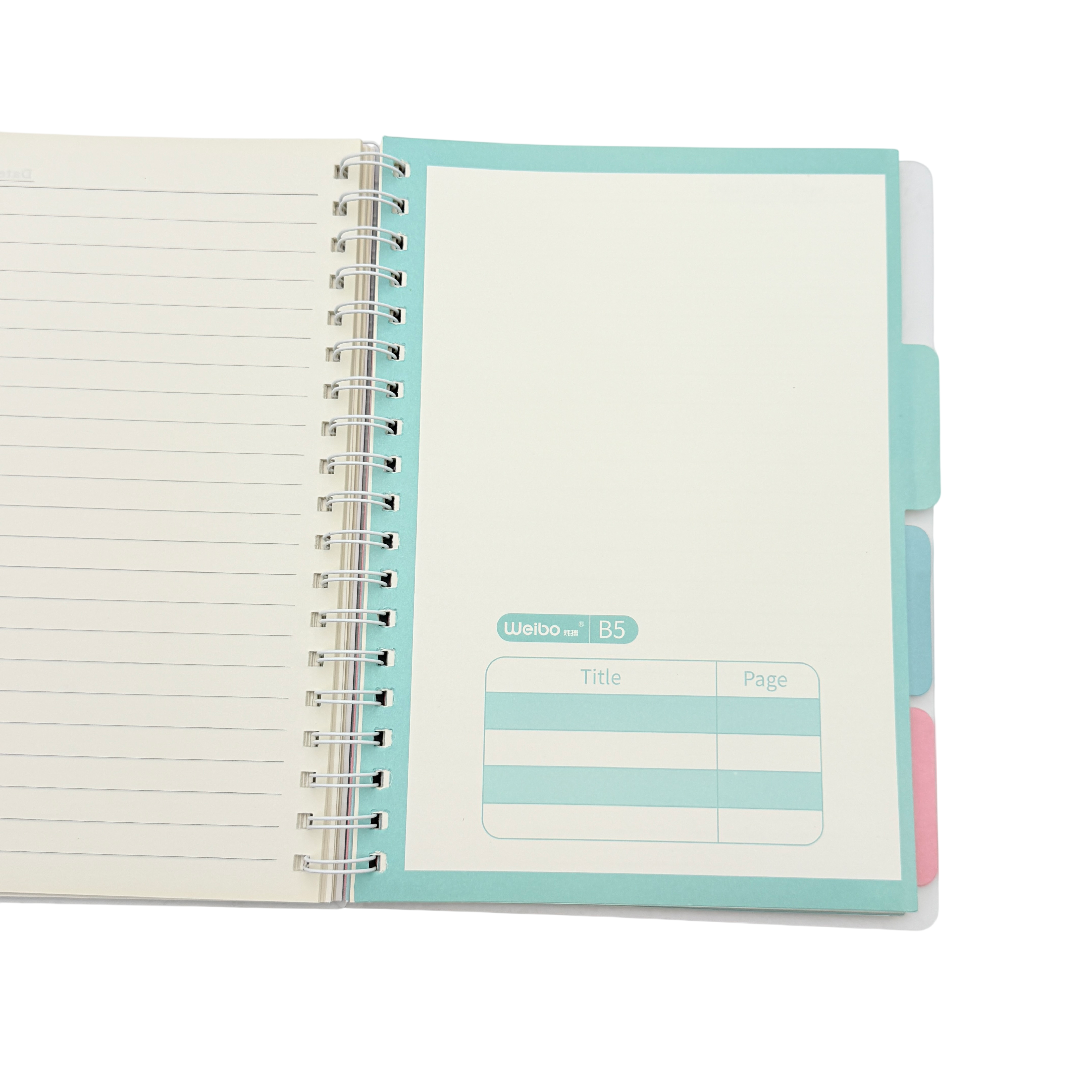 Notebook B5 Plastic Purple 17.5x25.2 CM 3 Pcs 3+