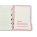 Notebook B5 Plastic Purple 17.5x25.2 CM 3 Pcs 3+