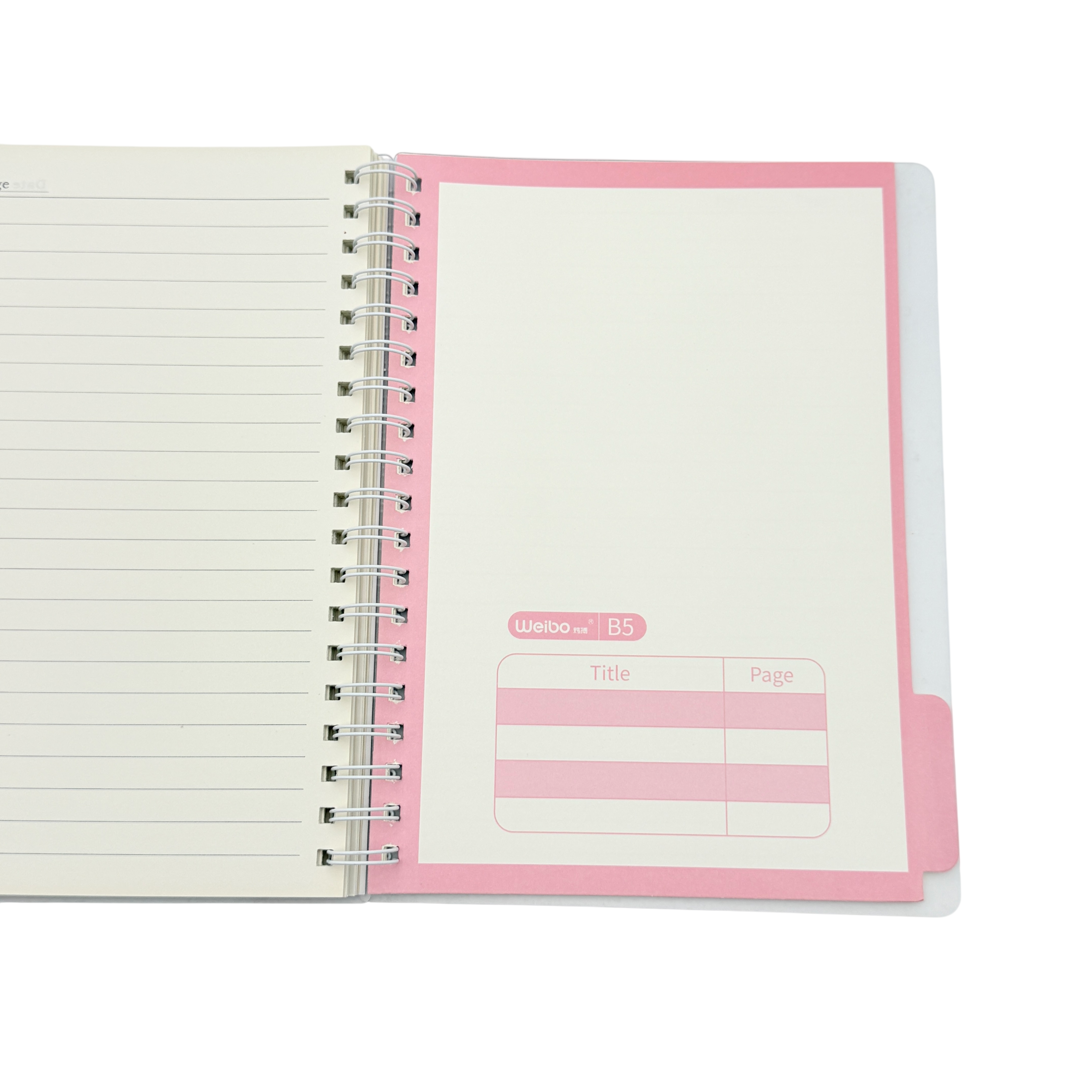 Notebook B5 Plastic Purple 17.5x25.2 CM 3 Pcs 3+