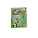 Panda Stapler Stationery Display Box Set Plastic Multicolor