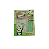 Panda Stapler Stationery Display Box Set Plastic Multicolor