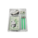 Panda Stapler Stationery Display Box Set Plastic Multicolor